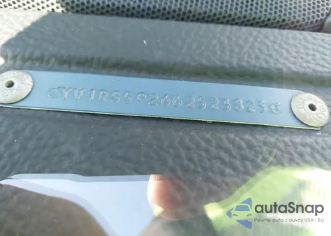 2006 Volvo S60 2.5T z USA, uszkodzony, nr VIN YV1RS592662523825